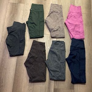 Three Pairs of Aerie Leggings
